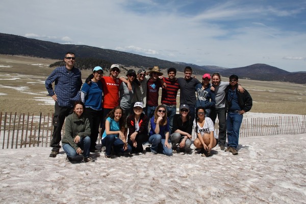 Group photo in Valles Caldera